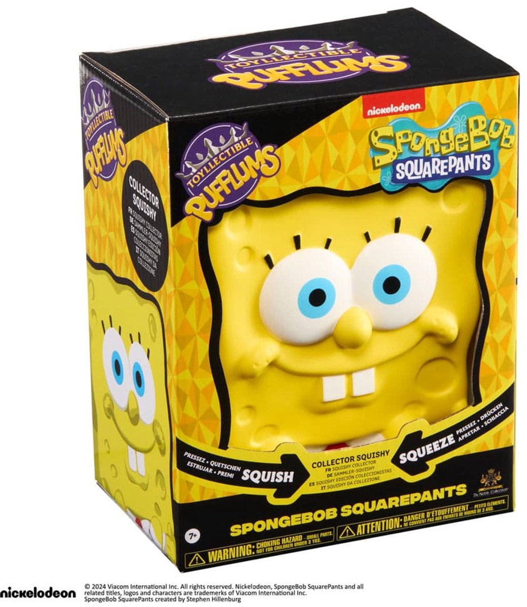 Noble Collection SpongeBob SquarePants - Pufflums Mini Figure - SpongeBob Squishy