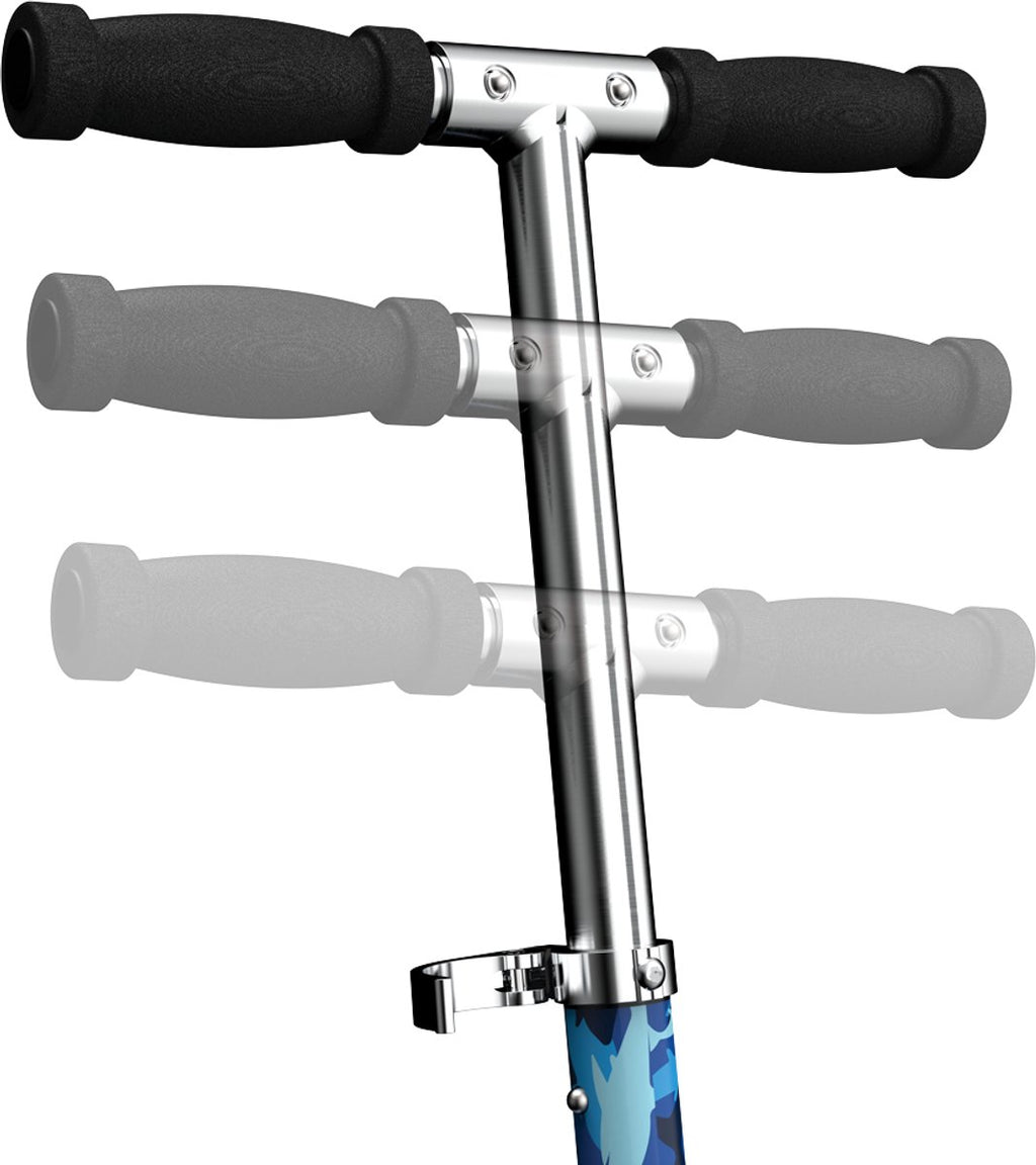 Razor A Special Edition - Step - Blauw Camouflage - Opvouwbaar - Kleine Wielen 98 mm - Voor Kinderen - Tot 65 kg - Vanaf 5 jaar