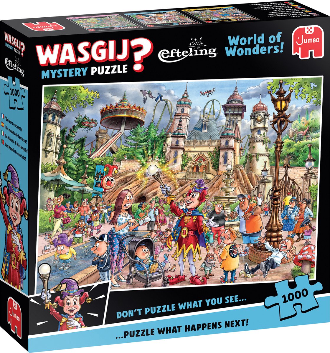 Wasgij Mystery Efteling Wereld Vol Wonderen 1000 stukjes - Legpuzzel