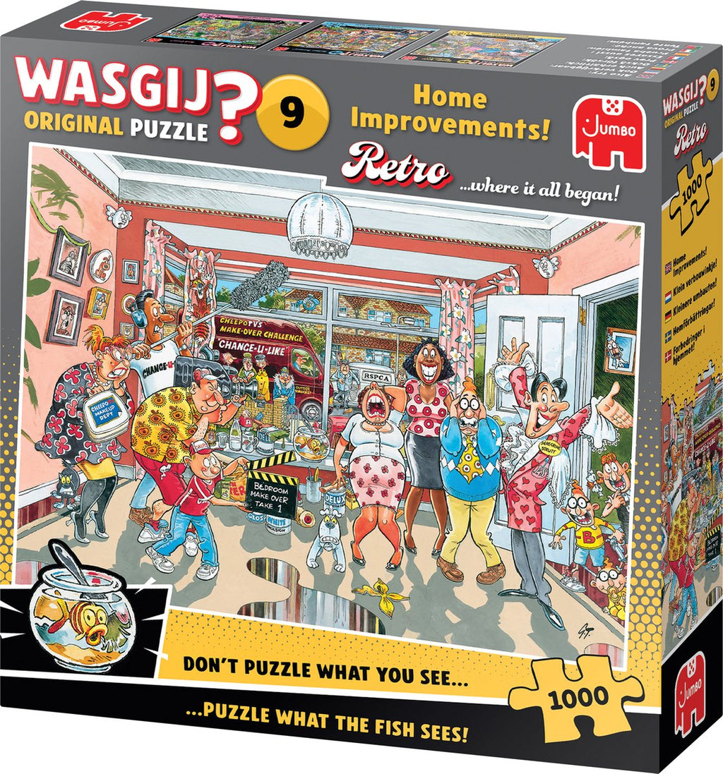 Wasgij Retro Original 9 - Small renovation! - 1000 piece puzzle - Jigsaw puzzle