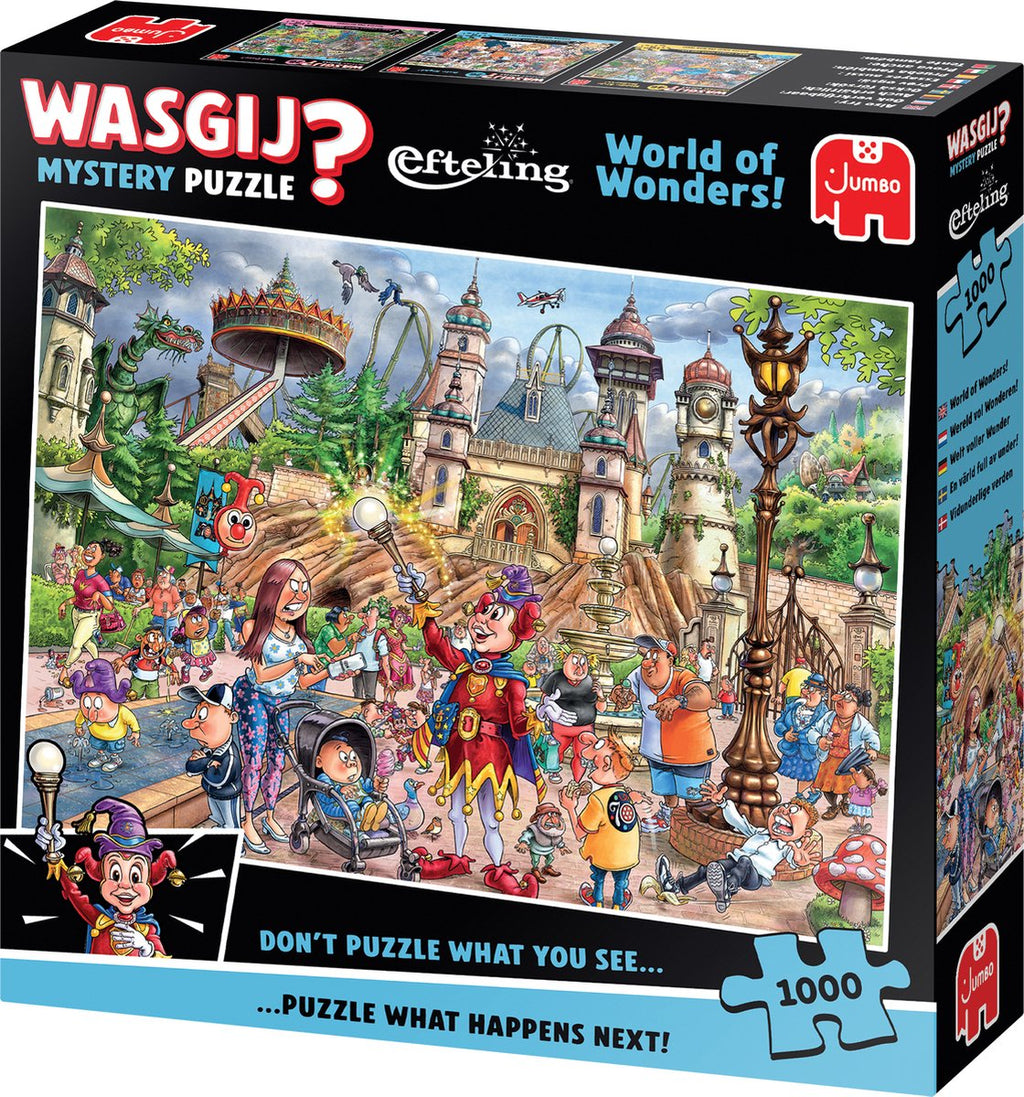 Wasgij Mystery Efteling Wereld Vol Wonderen 1000 stukjes - Legpuzzel