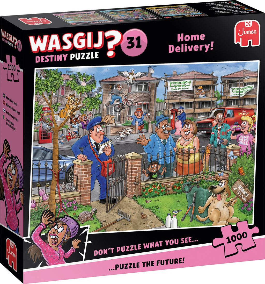 Wasgij Destiny 31 - Home Delivery! - 1000 pieces