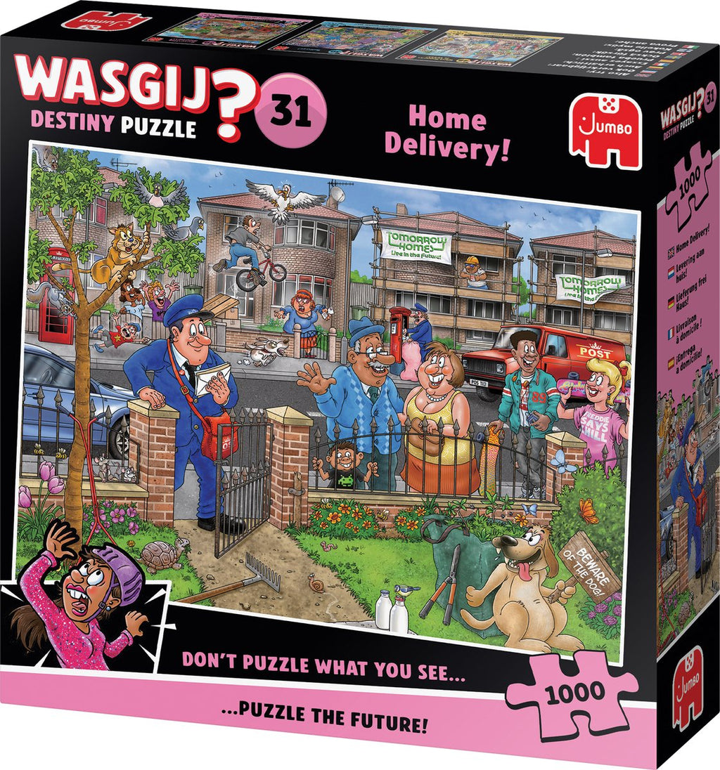 Wasgij Destiny 31 - Home Delivery! - 1000 pieces