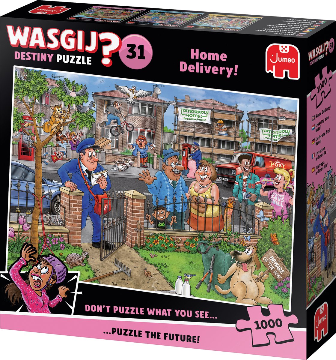 Wasgij Destiny 31 - Home Delivery! - 1000 pieces