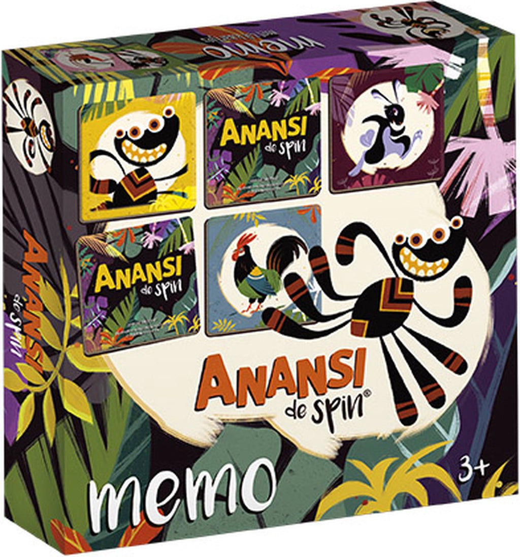 Anansi the spider memory game - memory game - educational toys - Bambolino Toys