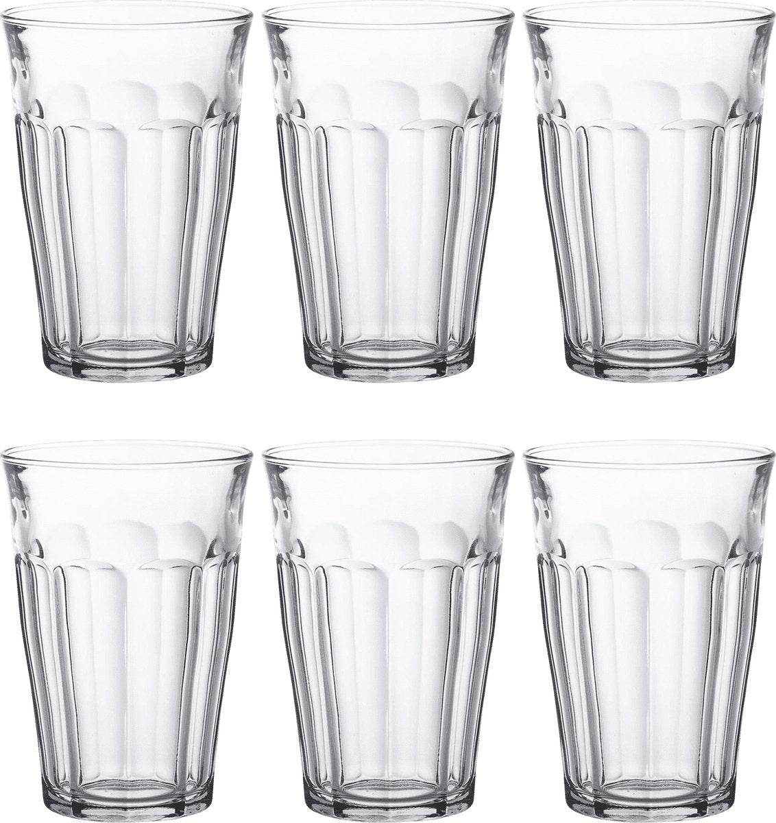 Duralex Picardie Longdrinkglas 360 ml - Gehard glas - 6 stuks