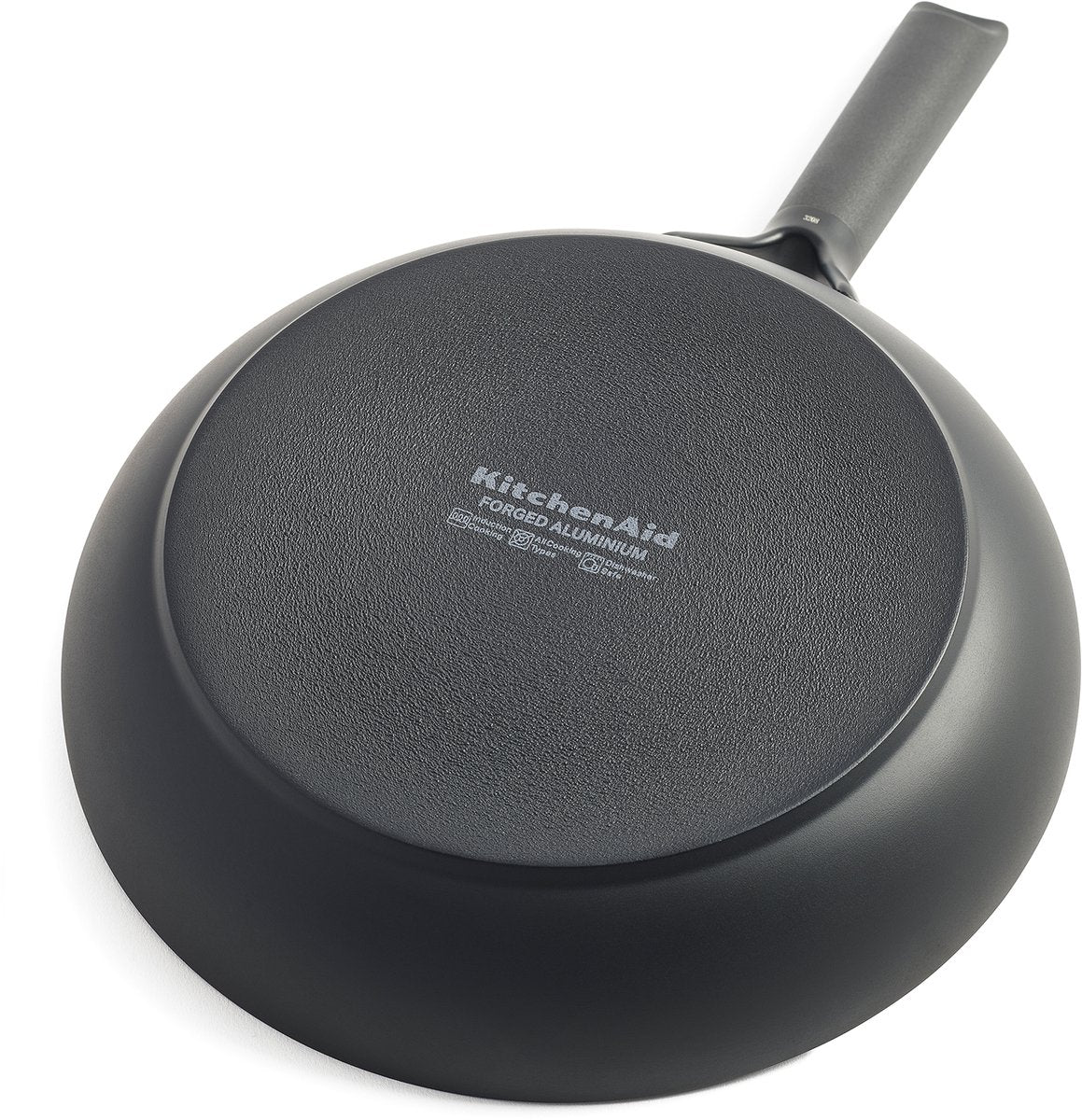 KitchenAid Classic Forged Aluminium koekenpan ø24cm - zwart - inductie - anti-aanbak - PFAS-vrij