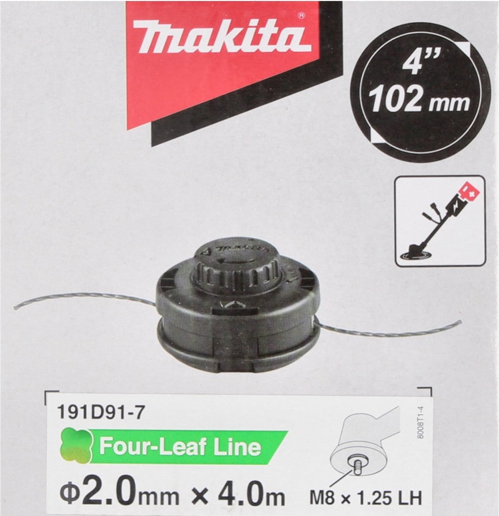 Makita 191D91-7 Tap&Go Trimmer Head 2x2 M8x1.25lh