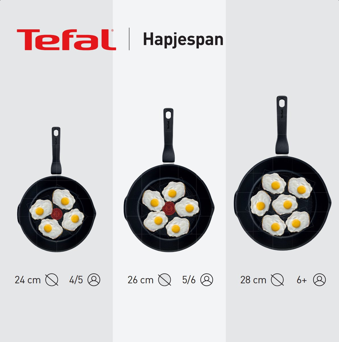 Tefal Easy Chef - Sauté Pan - Ø24 cm - Includes Lid - Suitable for Induction - Non-stick Coating