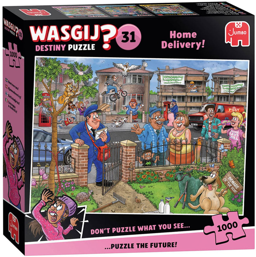 Wasgij Destiny 31 - Home Delivery! - 1000 pieces