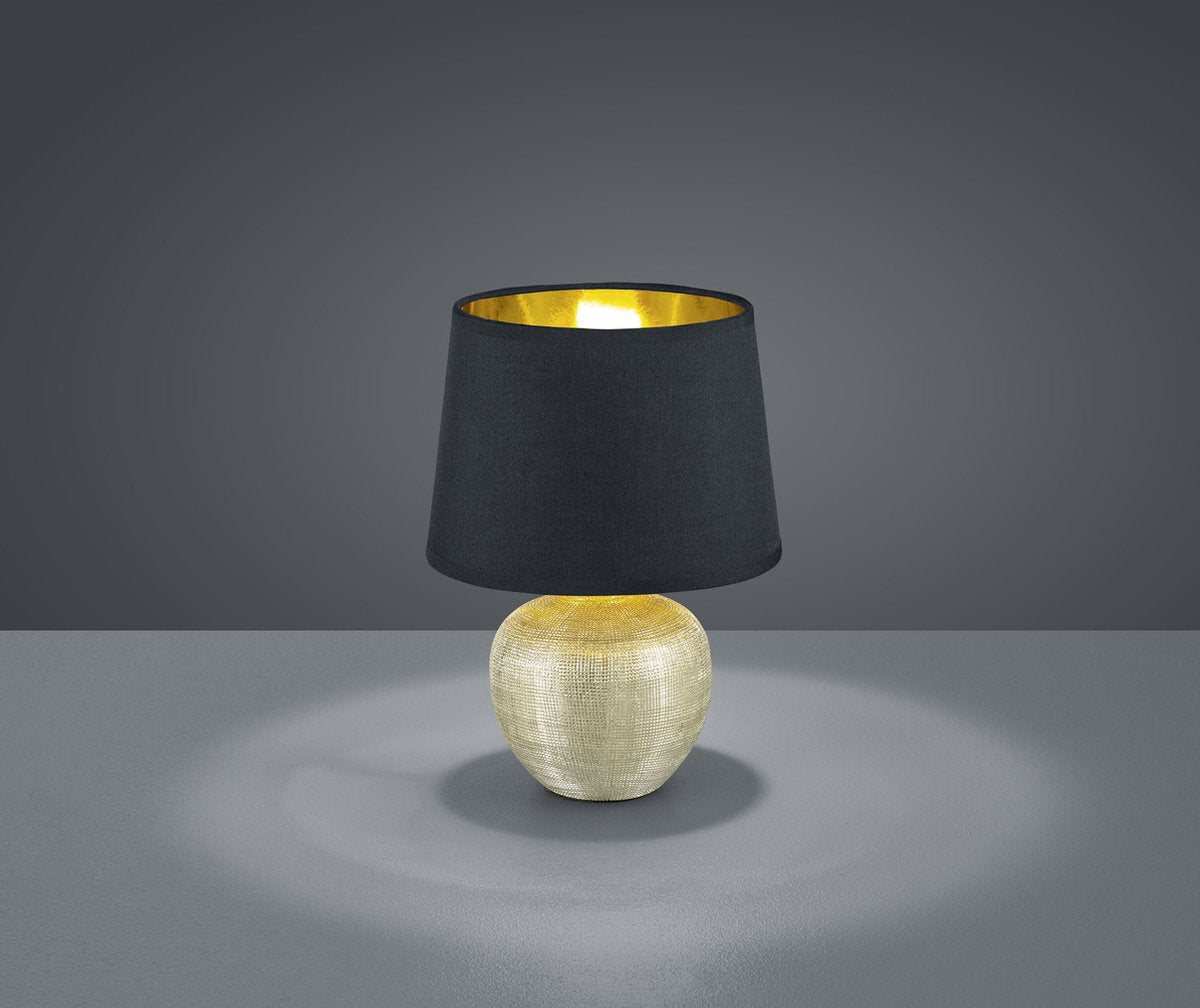 REALITY LUXOR Table lamp - Gold-colored - excl. 1x E14 - IP20
