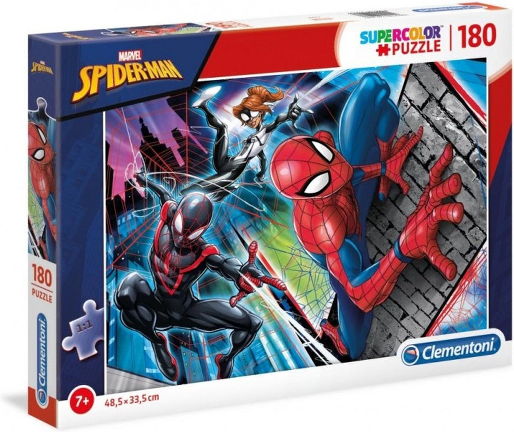 Clementoni - Puzzle - 180 Pieces - Spider-Man - Kids - Ages 7 and up