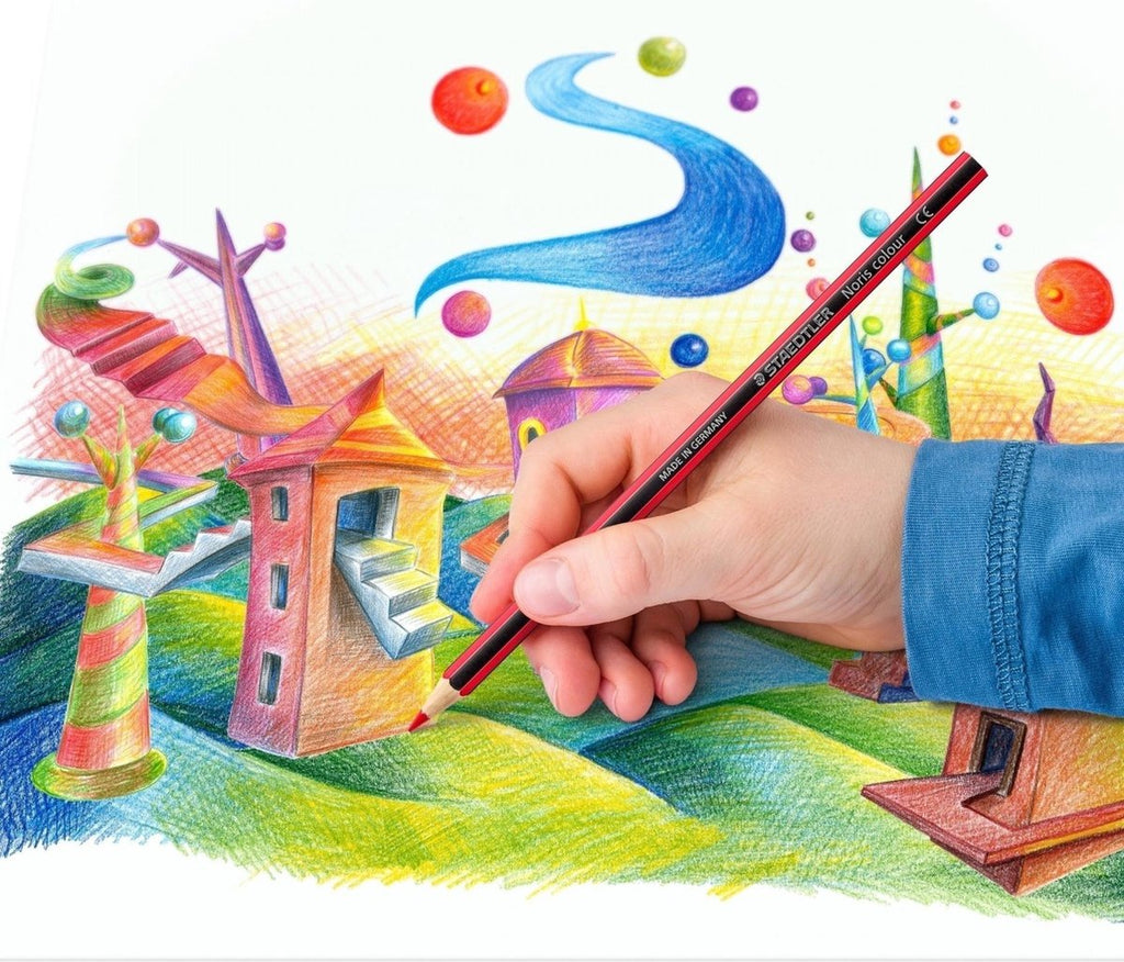 STAEDTLER Noris colour coloured pencil Made from Upcycled Wood - set of 36