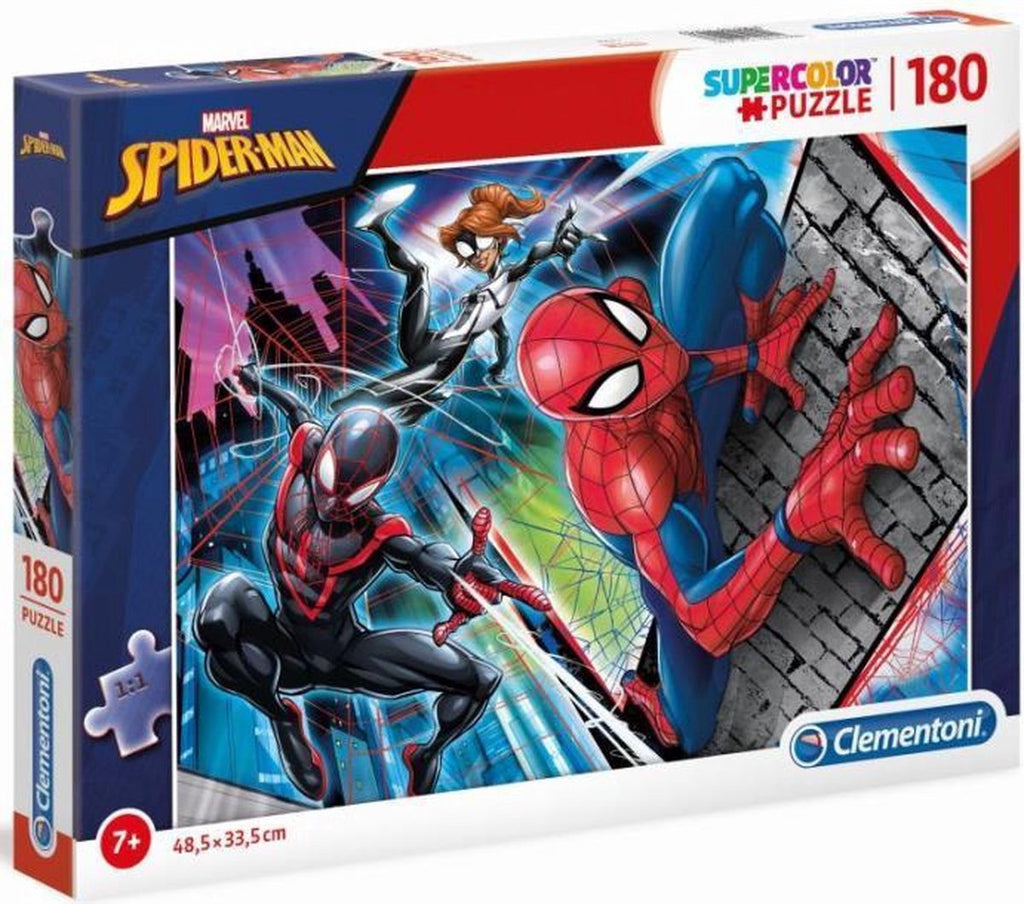 Clementoni - Puzzle - 180 Pieces - Spider-Man - Kids - Ages 7 and up