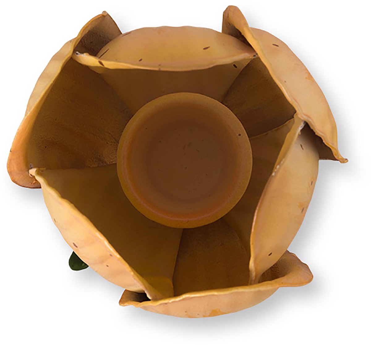Pip Studio - Tulpen Kandelaar - Woonaccessoires - Geel kaarsenhouder - 26cm - Set van 2 kaarsenhouders