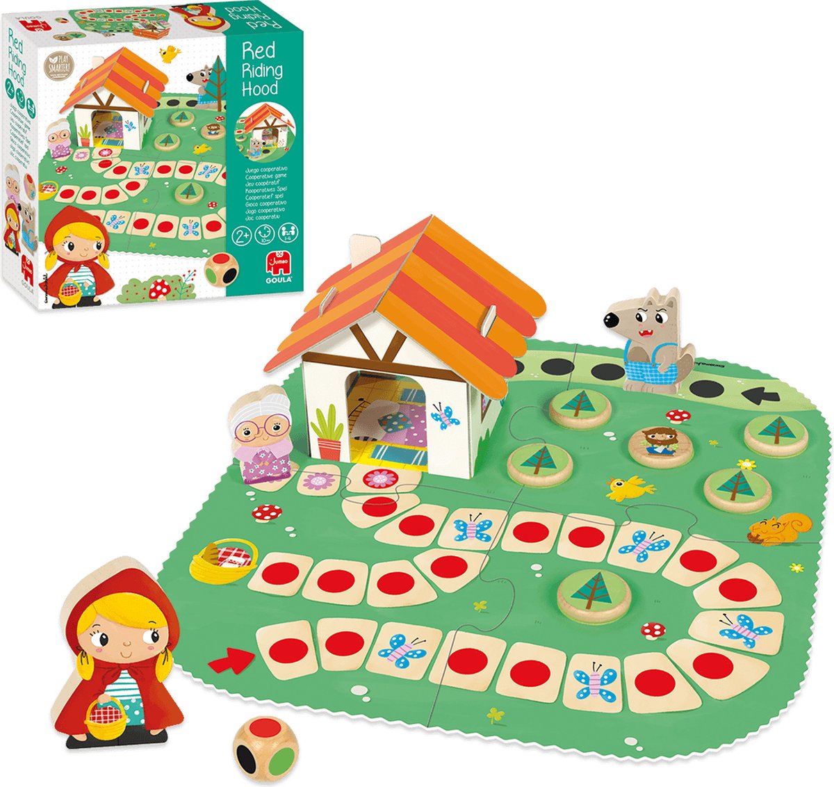 Jumbo - Goula - Little Red Riding Hood Roodkapje - Bordspel