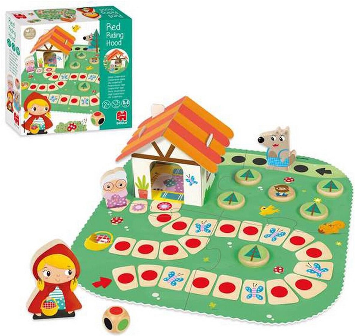 Jumbo - Goula - Little Red Riding Hood Roodkapje - Bordspel