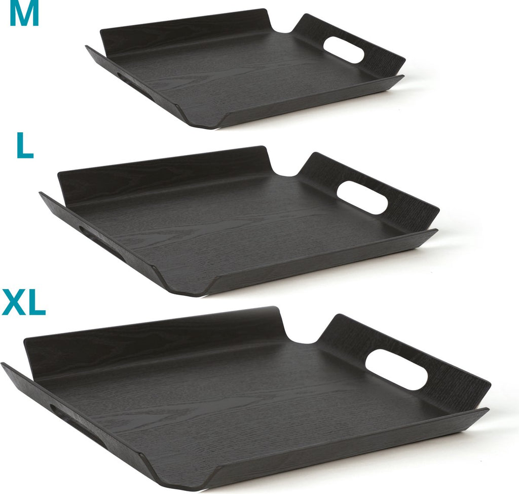 Bredemeijer - Rectangular tray Madera L black