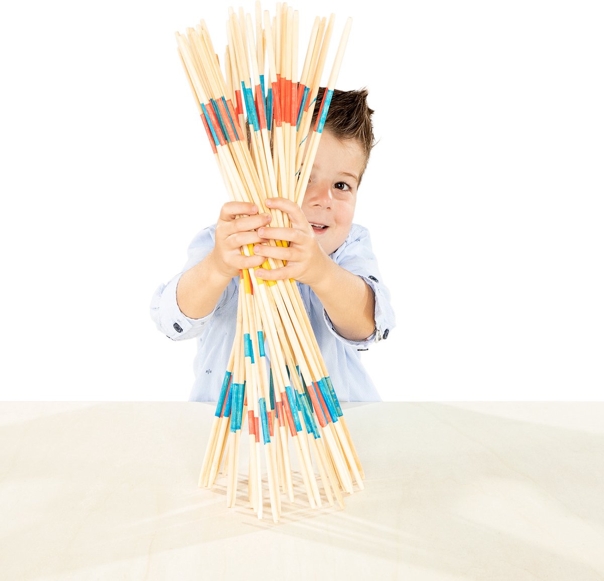 XXL houten stokken spel - outdoor | spellen voor kinderen | 50CM per stok - 41 stokken in totaal