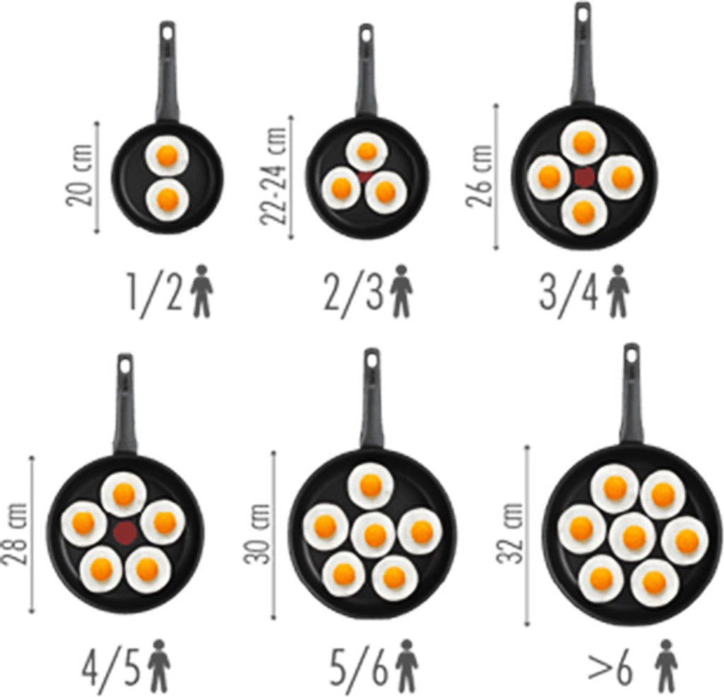 Tefal Easy Chef - Sauté Pan - Ø24 cm - Includes Lid - Suitable for Induction - Non-stick Coating