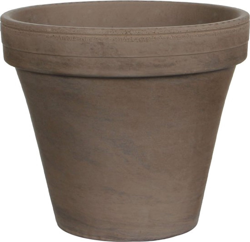 Mica Decorations Bold Wooden Stool - Side Table or Plant Stand - 38 x 29 x 34 cm - Recycled Wood - Brown