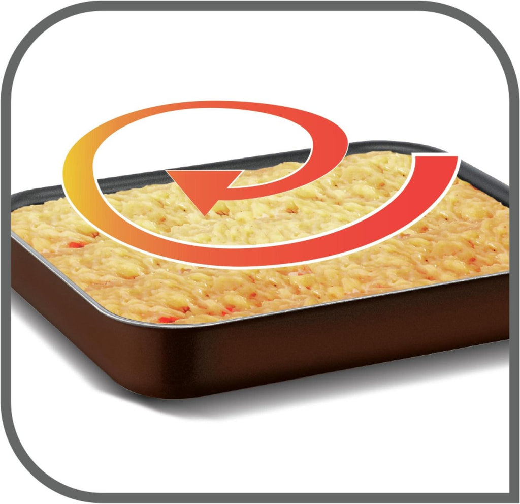 Tefal Success Ovenware - Baking dish - 20 x 26 cm - Aluminium - Non-stick coating - Heat-resistant