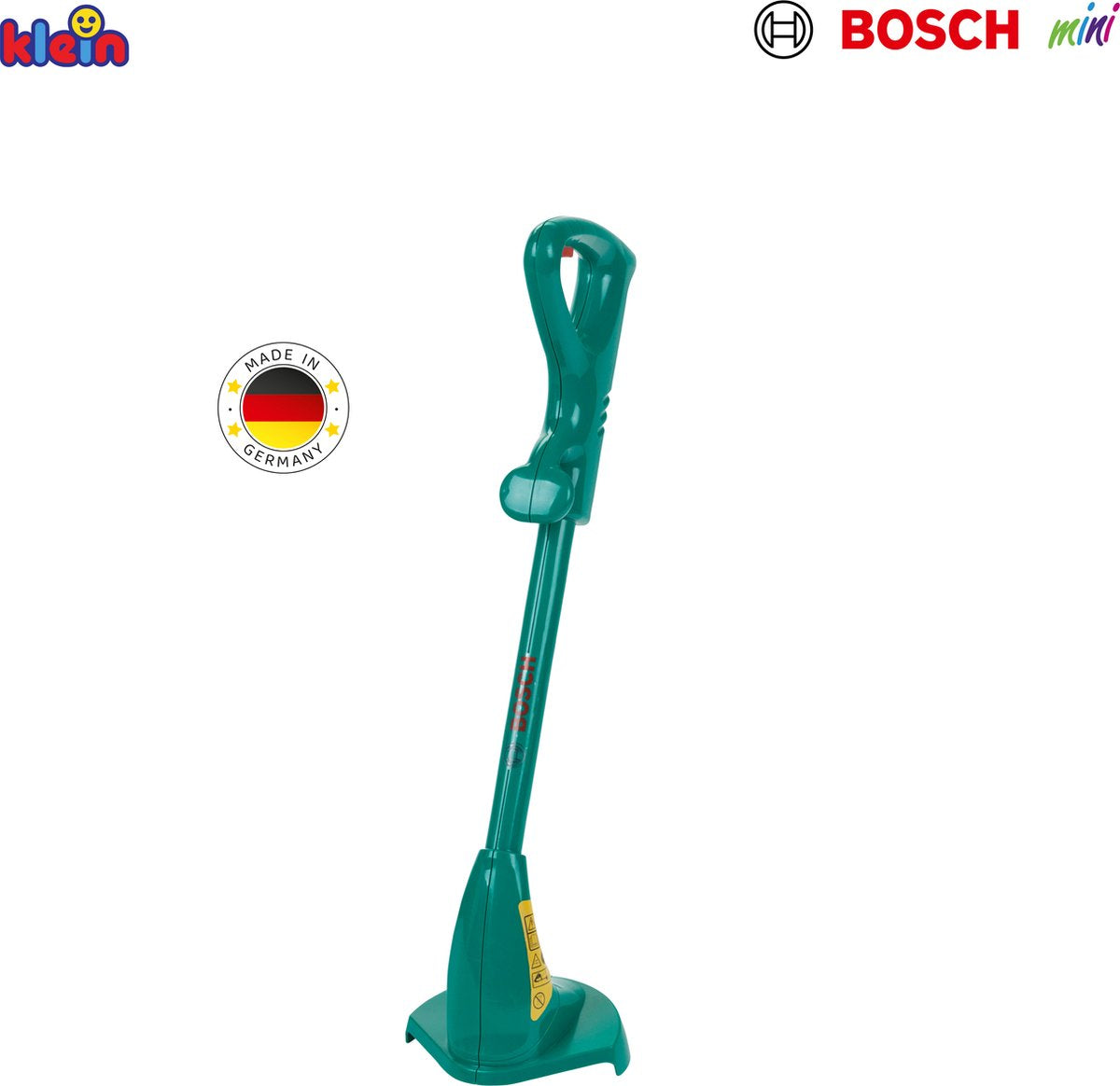 Klein Toys Bosch tuin grastrimmer - speelgoed - 16x16x58 cm - incl. geluid - groen