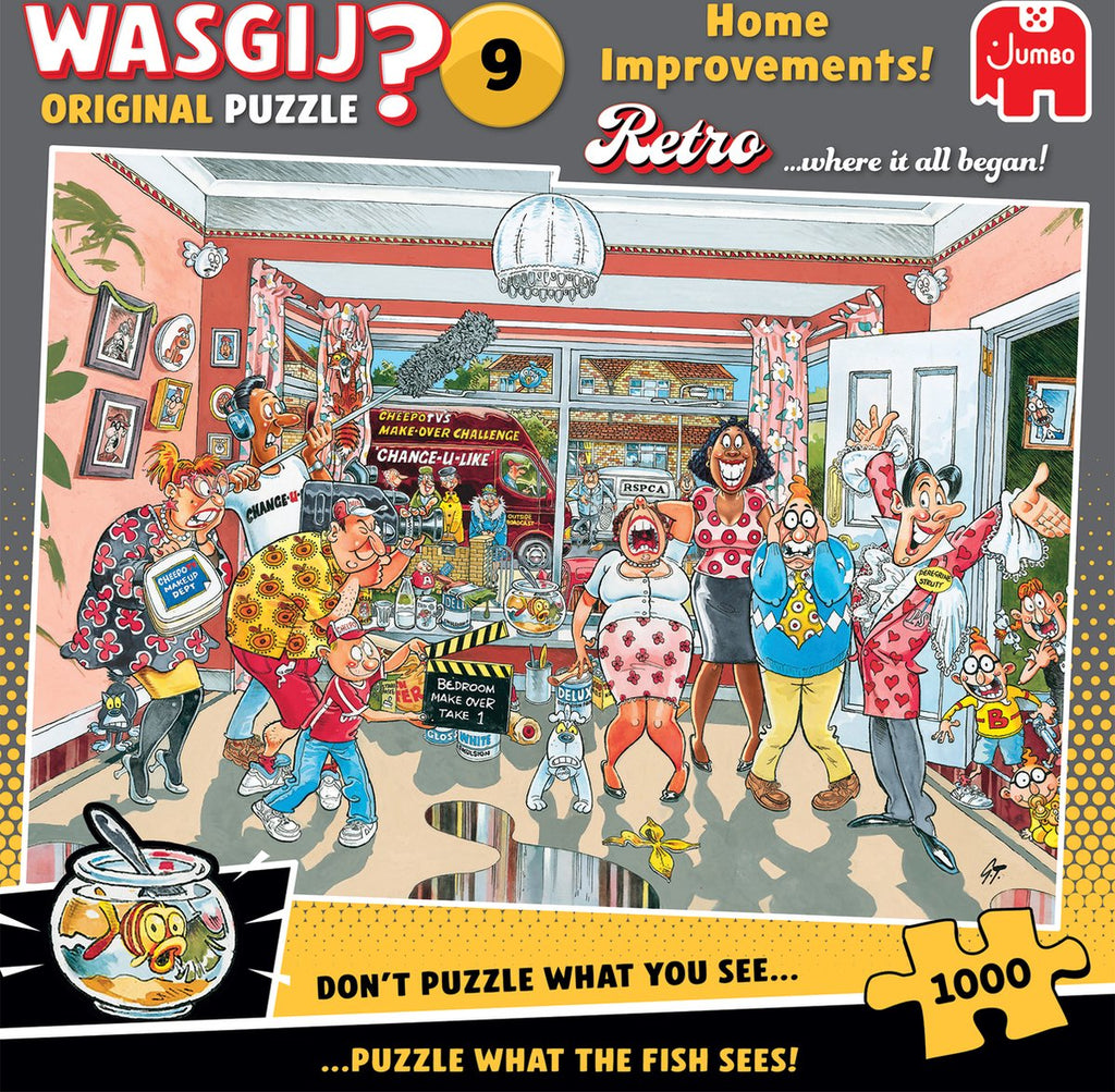 Wasgij Retro Original 9 - Small renovation! - 1000 piece puzzle - Jigsaw puzzle