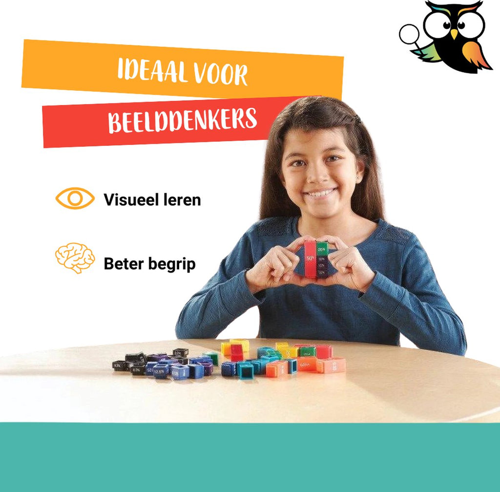 Breukentorens - Breuken leren visueel maken - Geschikt voor groep 6, 7 en 8 - Ideaal voor beelddenkers - Wijzer over de Basisschool