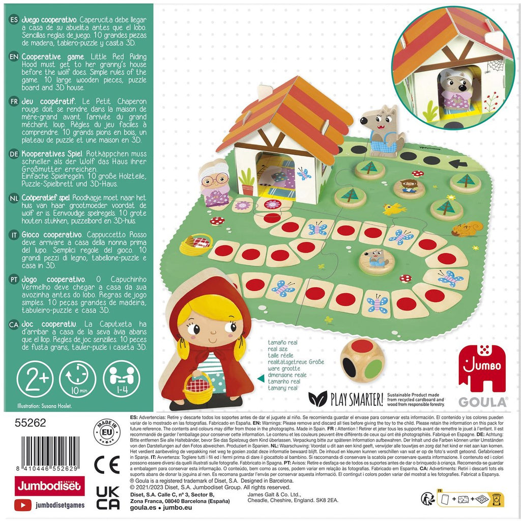 Jumbo - Goula - Little Red Riding Hood Roodkapje - Bordspel
