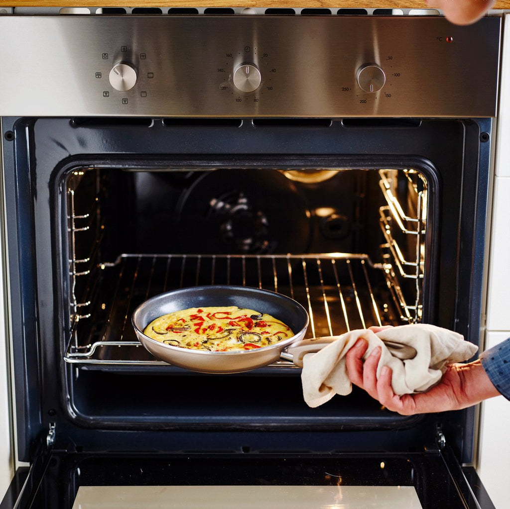 GreenPan Cambridge Koekenpan 24cm –PFAS-vrije antikleeflaag – Koekenpan inductie – Keramische koekenpan - Ovenbestendig tot 180°C - Koudgrepen - Brons