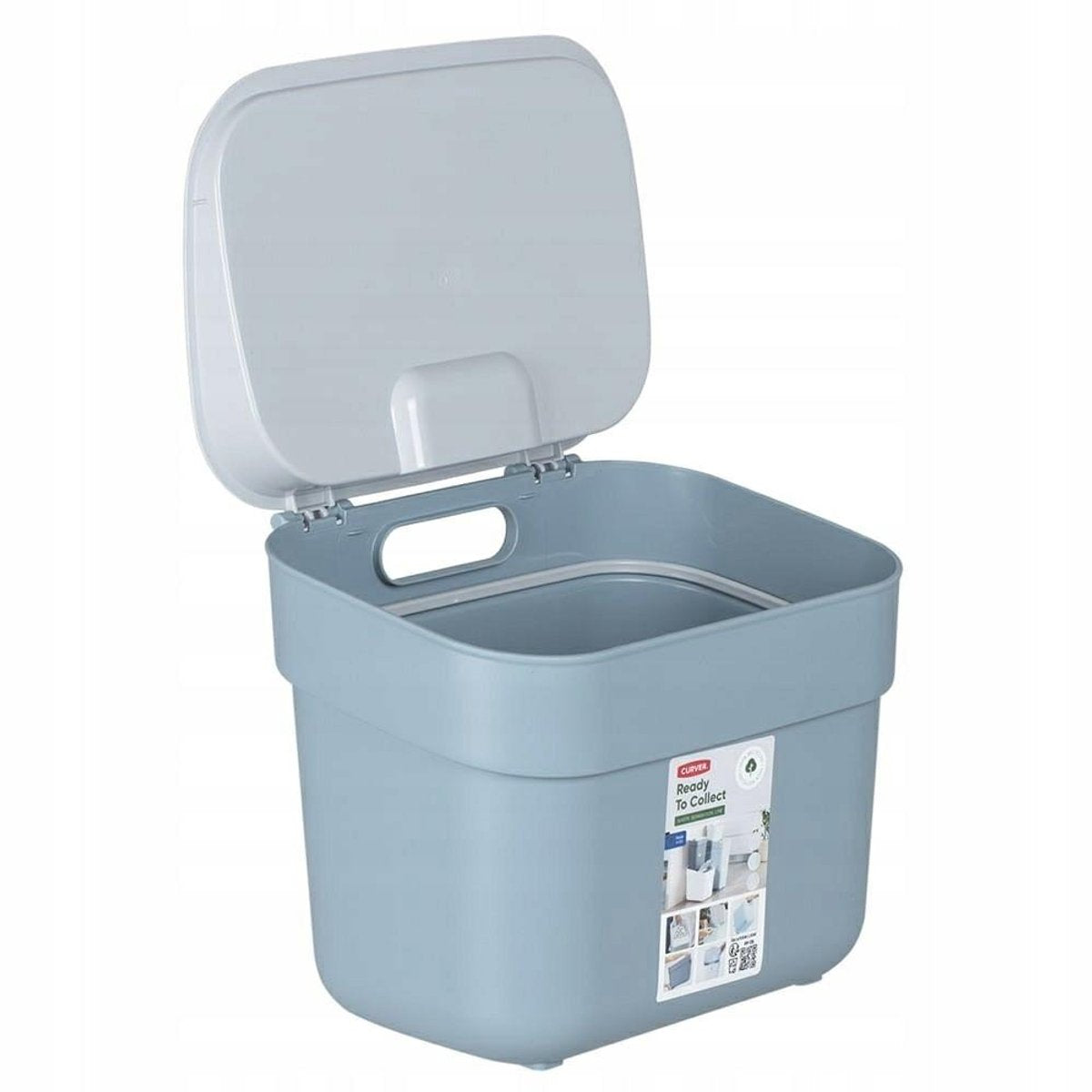 Curver Ready to Collect Prullenbak - 5 liter - Blauw/Lichtgrijs