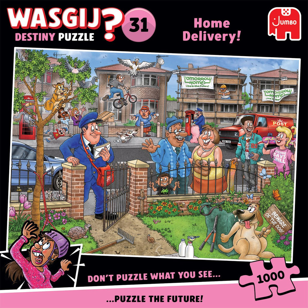 Wasgij Destiny 31 - Home Delivery! - 1000 pieces