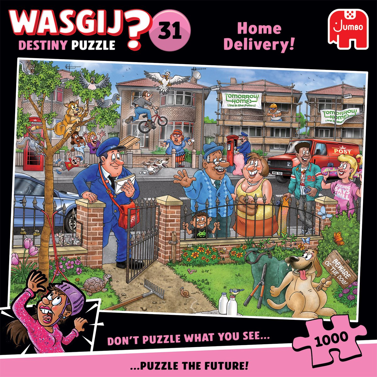 Wasgij Destiny 31 - Levering aan huis! - 1000 stukjes