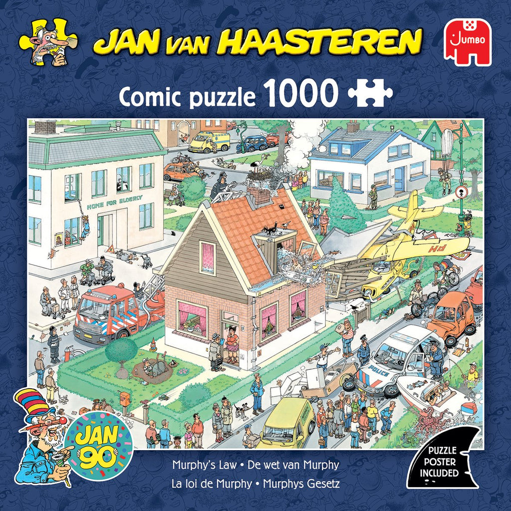 Jan van Haasteren - Murphy's Law - 1000 piece puzzle - Jigsaw puzzle for adults