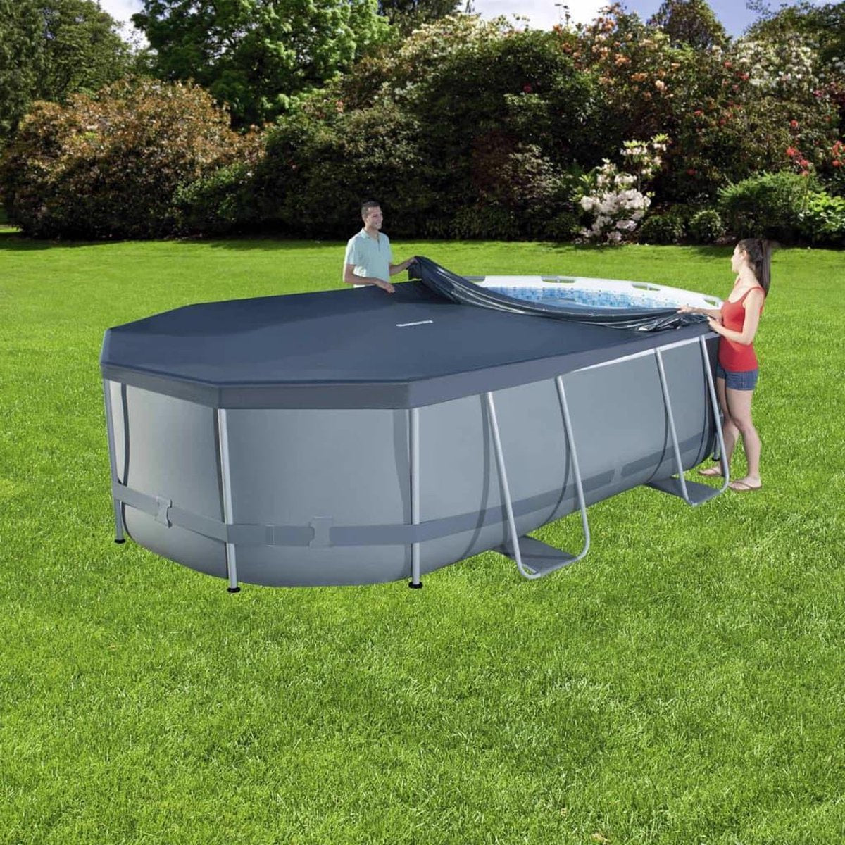 Bestway Afdekzeil ovaal voor 427x250 cm - 58425