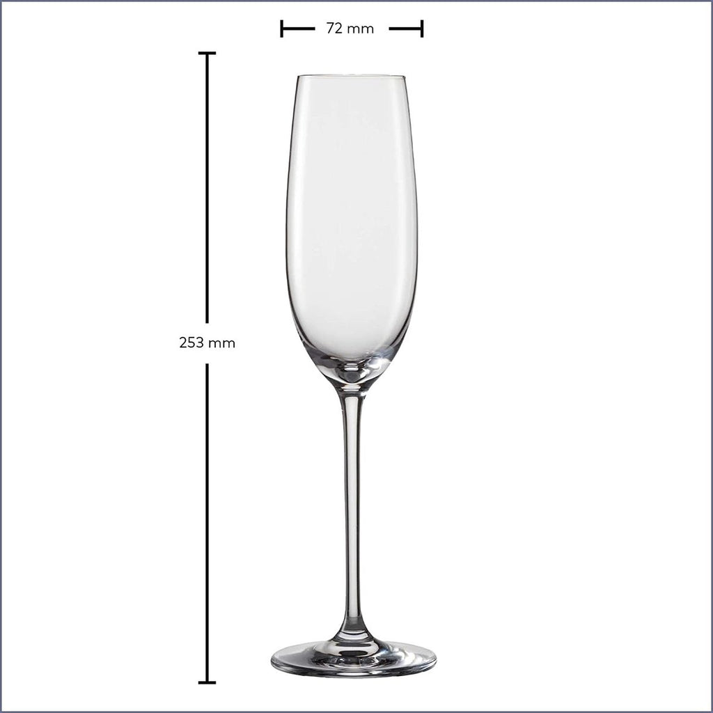 Schott Zwiesel Vinos Champagneglas - 238ml - 4 glazen