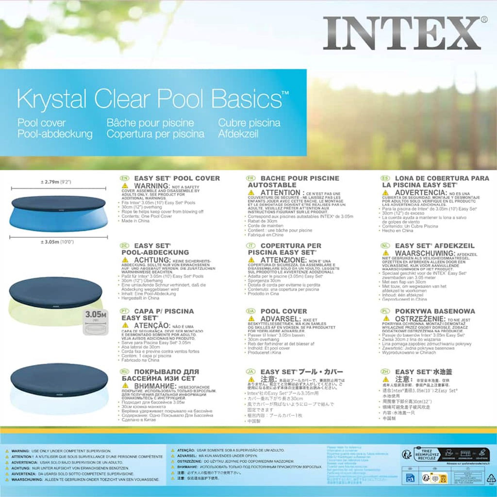 Intex Pool Cover - Ø 305 cm Easy Set
