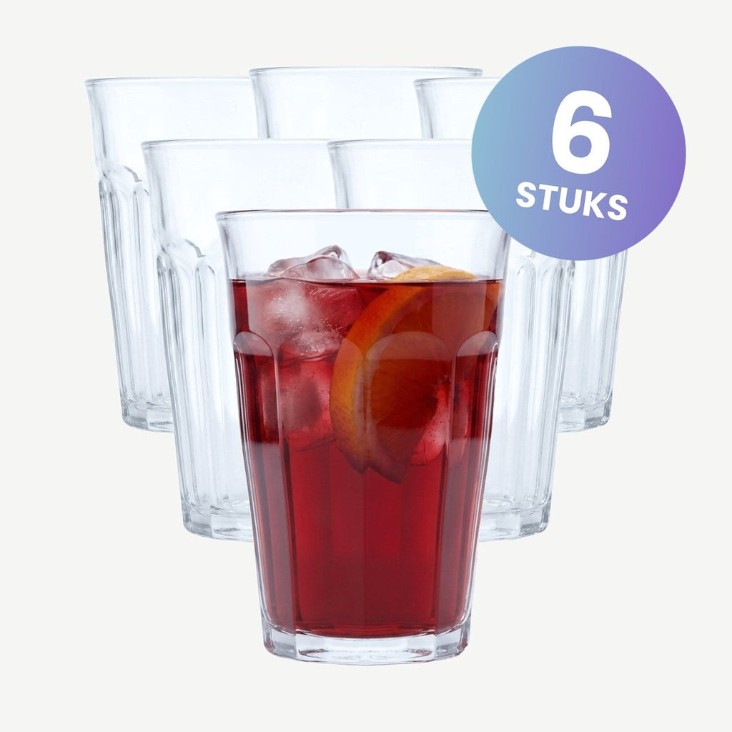 Duralex Picardie Longdrinkglas 360 ml - Gehard glas - 6 stuks