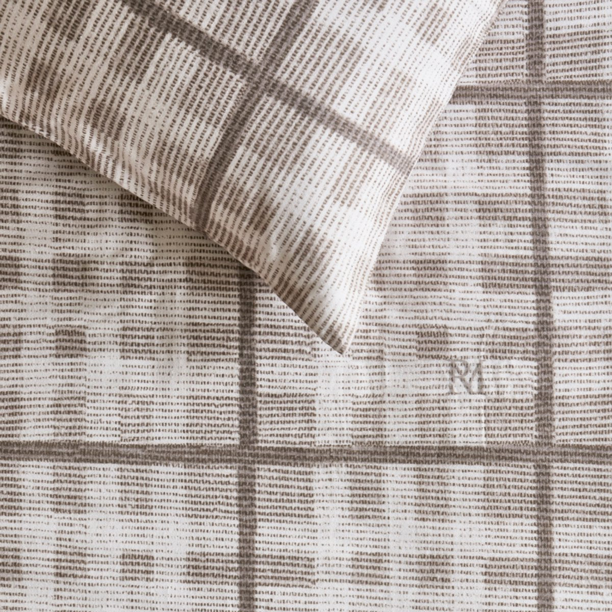 Rivièra Maison - Brody duvet cover - Single - 140x200/220 cm - Sand