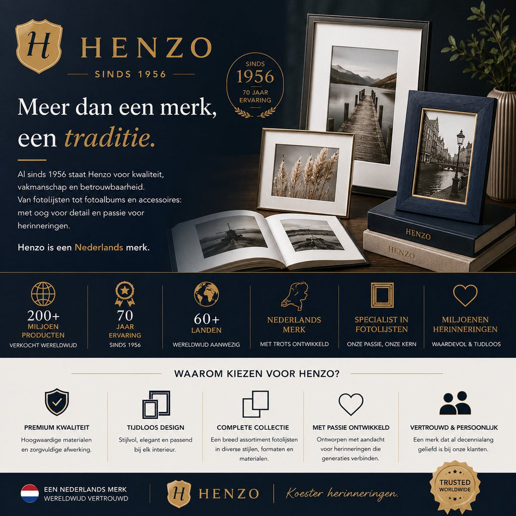 Fotoalbum - Henzo - Basicline - 120 foto's - Rood
