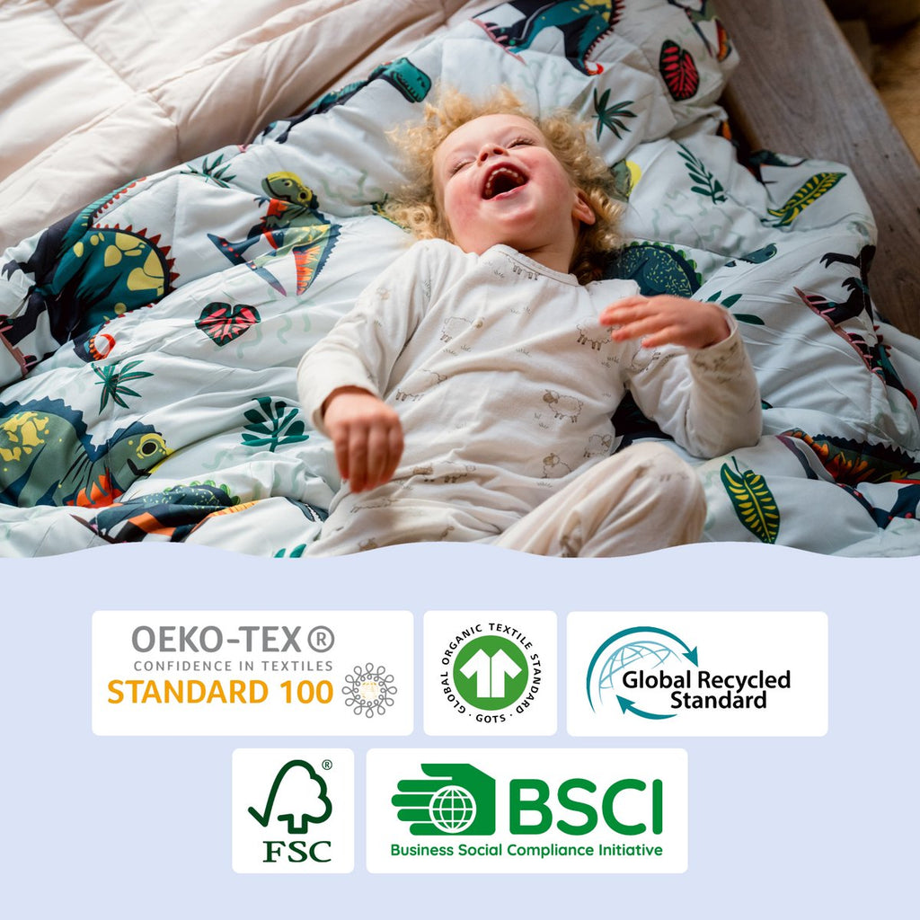 Zelesta Comfort Kids Soccer Dream 140x200 - Kinderdekbedovertrek - 30 dagen proefslapen - Wasbaar hoesloos kinderdekbed - Bedrukt kinderdekbed - All Year Winterdekbed & Zomerdekbed