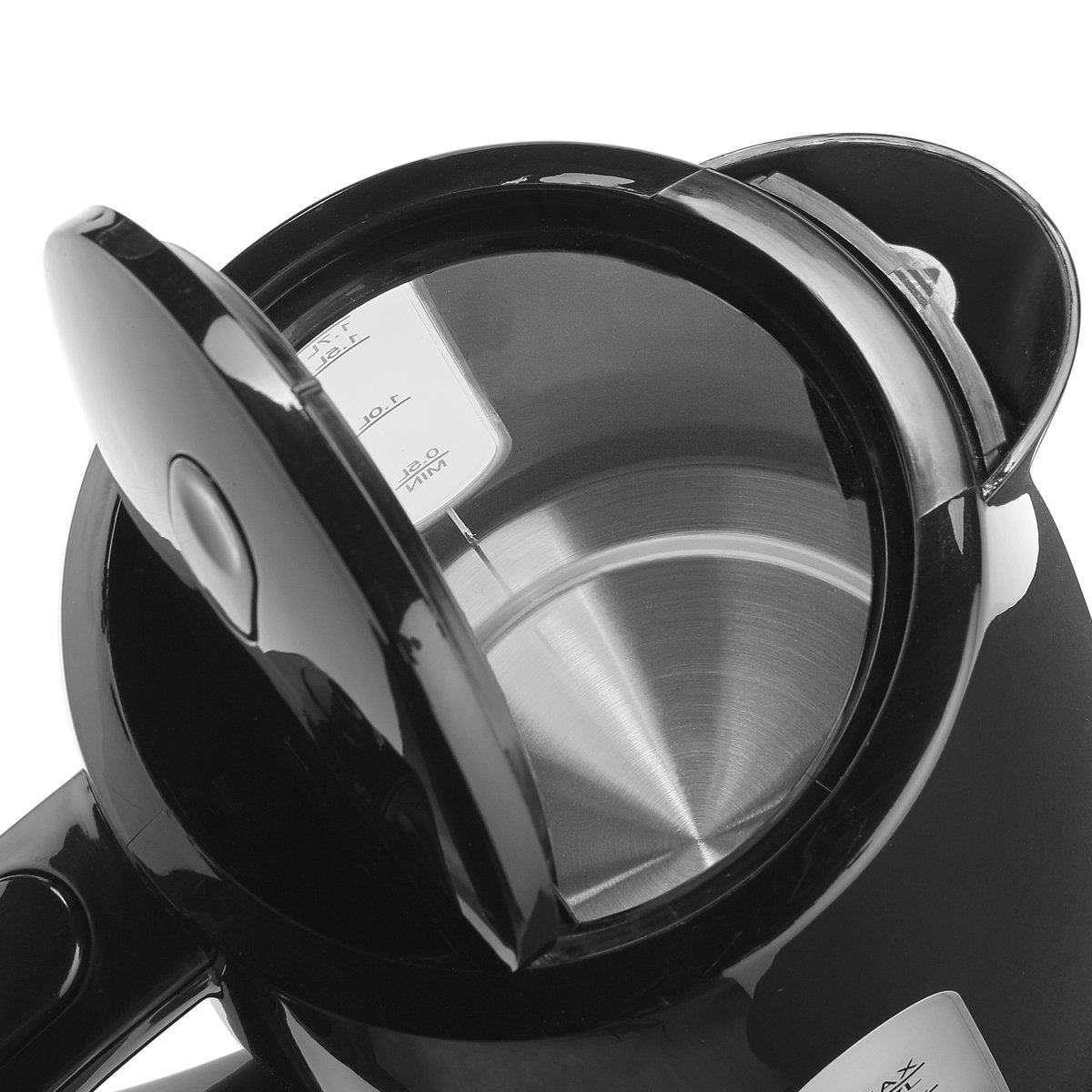 Princess Kettle 236017 - 1.7 Litre - 360° rotatable - 2200W - Water level indicator - Anti-limescale filter - Black