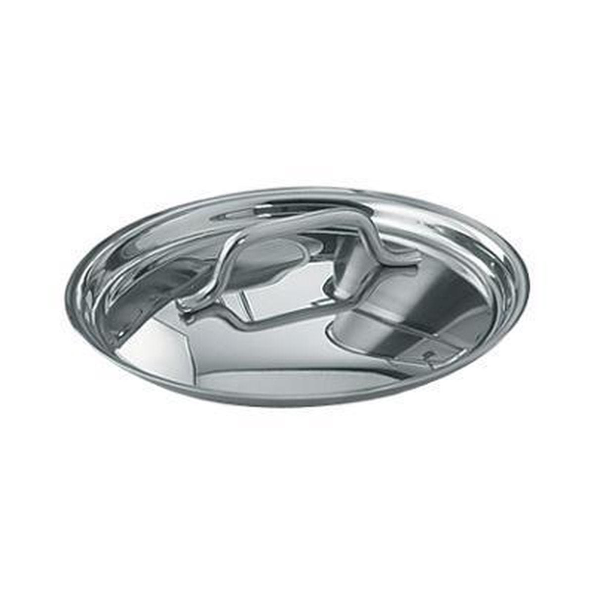BK Profiline Pannenset 5-delig - 16/18/20/24cm - 1.6/2.5/3.5/6L - Zonder PFAS-vrije antikleeflaag - RVS pannenset - Inductie kookpan - Ovenbestendig tot 230°C - Met deksel - Zilver