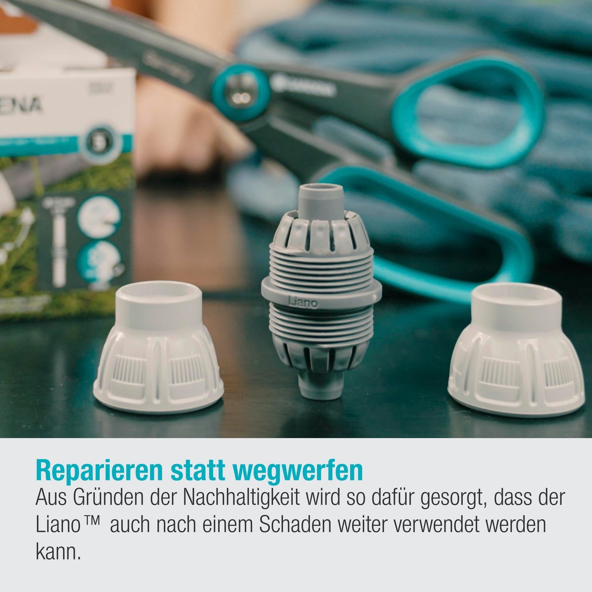 GARDENA Liano Hose Repairer 19 mm (3/4") Ø - 18231-20