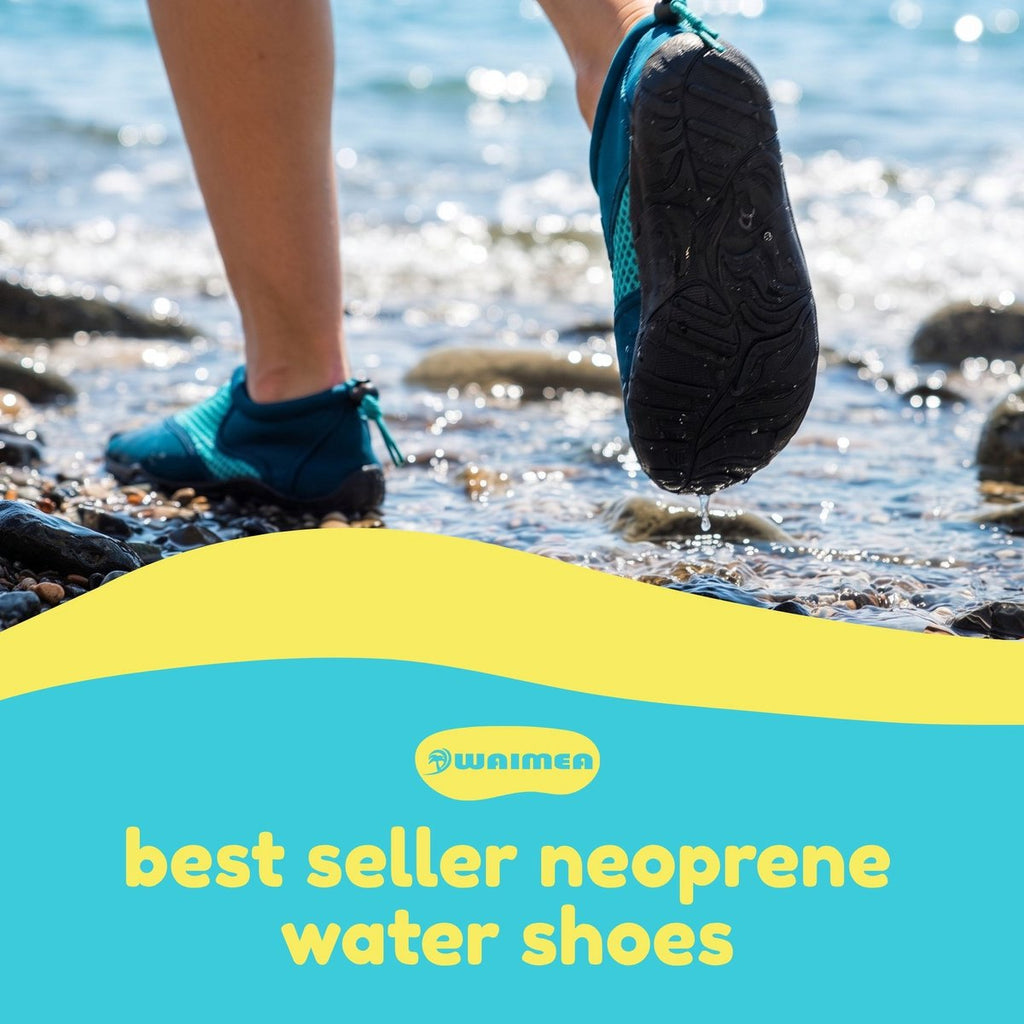 Waimea Waterschoenen - Volwassenen - Wave Rider - Zwart - Maat 44