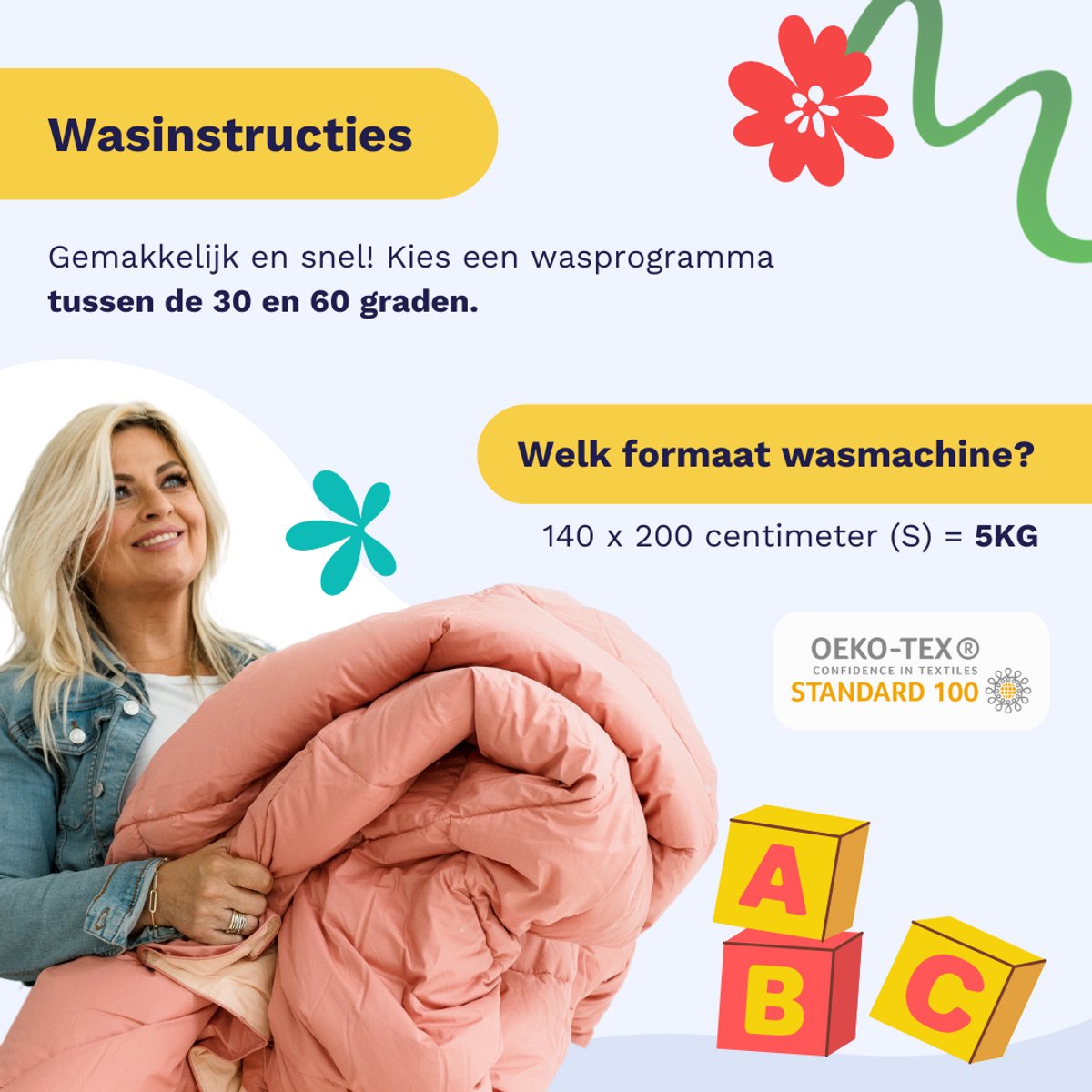 Zelesta Comfort Kids Soccer Dream 140x200 - Kinderdekbedovertrek - 30 dagen proefslapen - Wasbaar hoesloos kinderdekbed - Bedrukt kinderdekbed - All Year Winterdekbed & Zomerdekbed