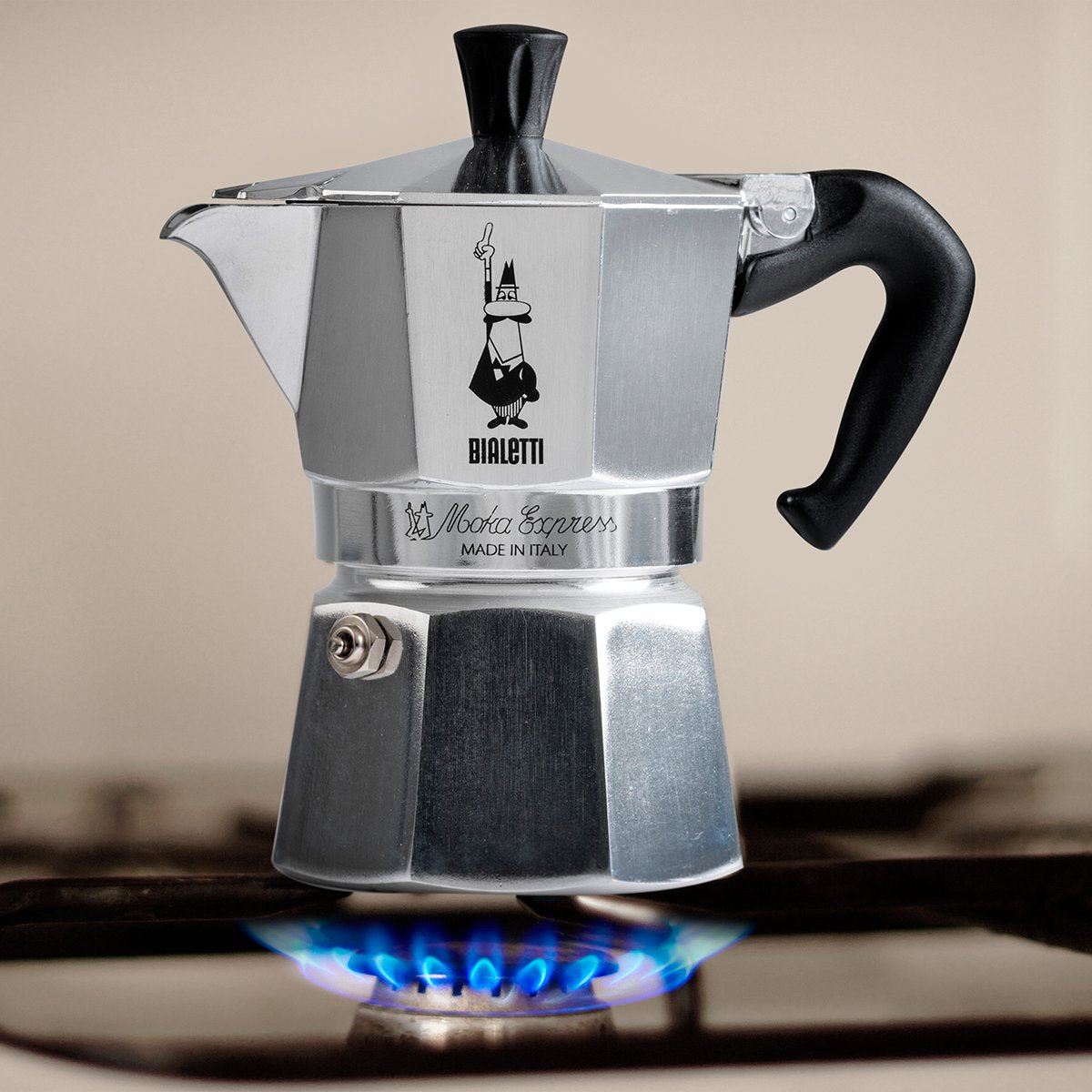 Bialetti Moka Express - Percolator - 2 kops - Aluminium