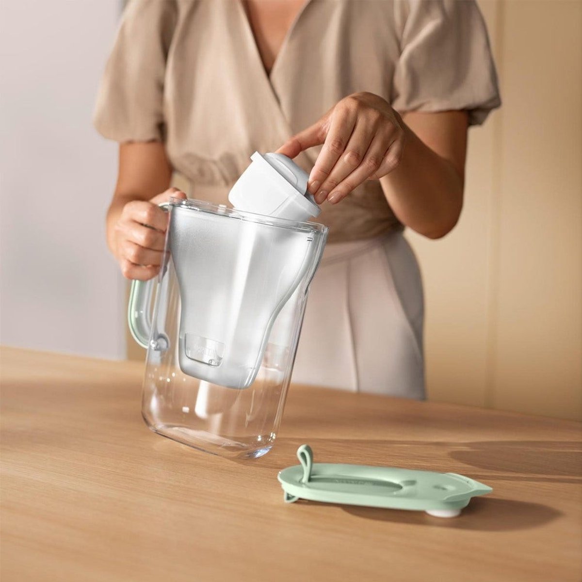 Brita Style Eco - Water Filter Jug - 2.4L - Blue