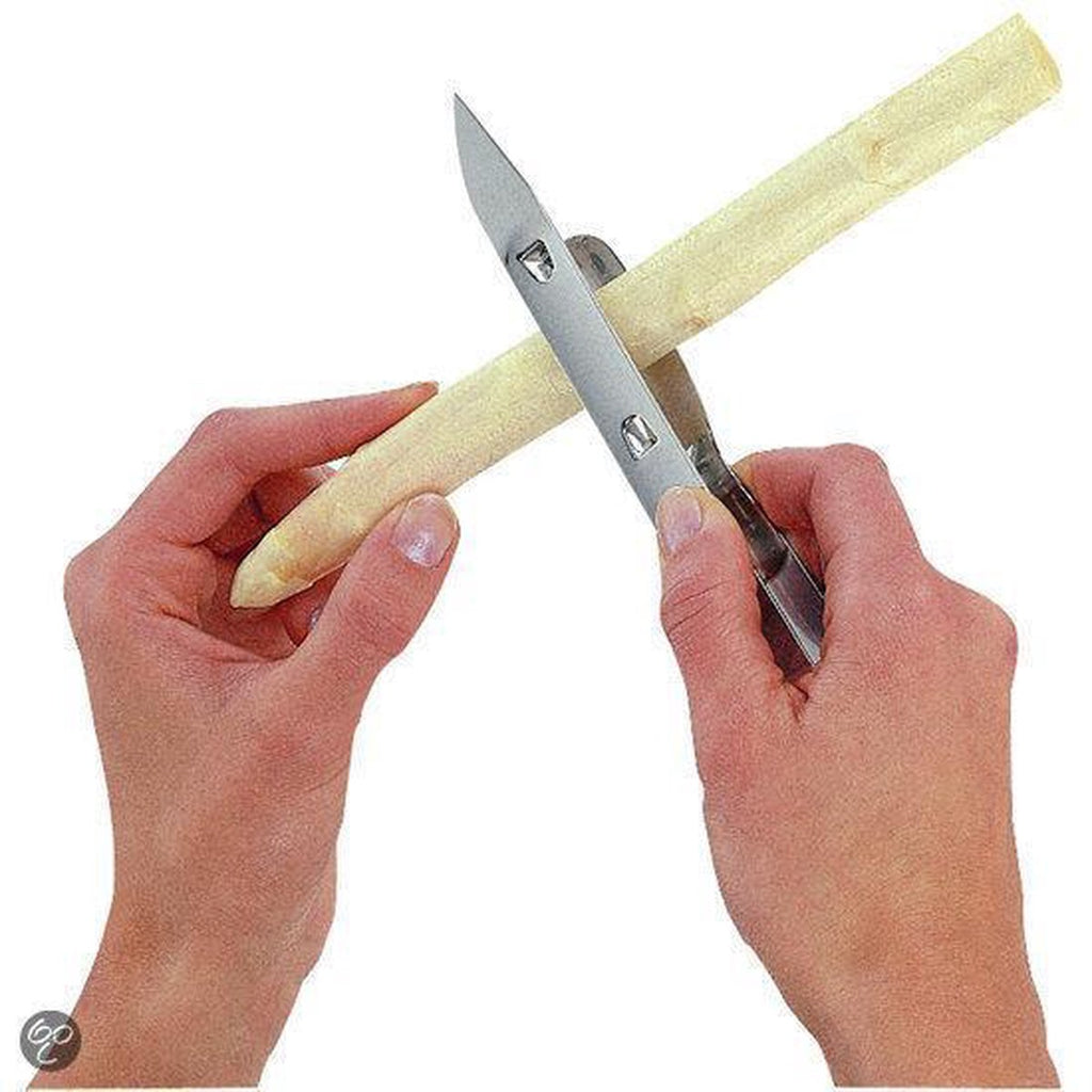 WMF Gourmet - Asparagus Peeler - 17 cm - Stainless Steel - Specially for Asparagus - Ergonomic Design